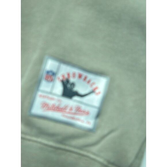 Mitchell & Ness Official NFL Merch. Green Bay Packers Sweatshirt, Light Gray, XL - Picture 7 of 14